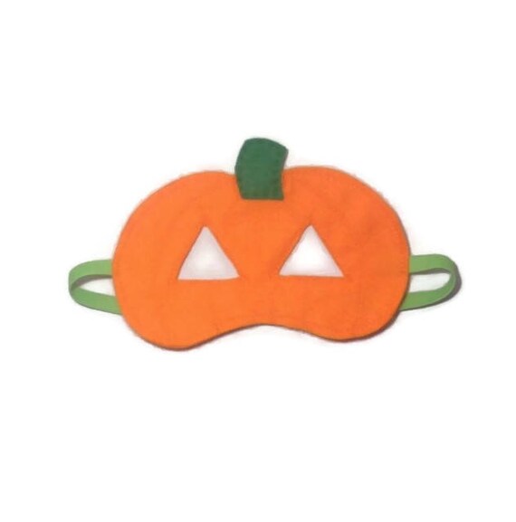 Pumpkin Mask Halloween mask Kids pumpkin mask Etsy