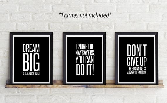 8 x 10 You are Your Only Limit Gold Foil Art Print Poster Motivational Inspirational Success Goals Gym Teen Kids Classroom Home Office Wall Decor Entrepreneur Dorm Business Kids Teens Famous Quotes