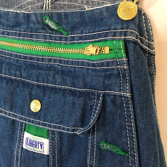 Vintage Liberty Carpenter Denim Workwear Overalls - image 3