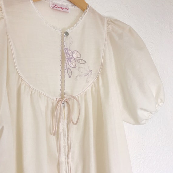 Vintage 1980's Puff Sleeve Dress - image 4