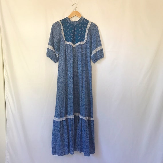 BEAUTIFUL ERIKO NOVELTY FLORAL COTTON PRAIRIE DRESS