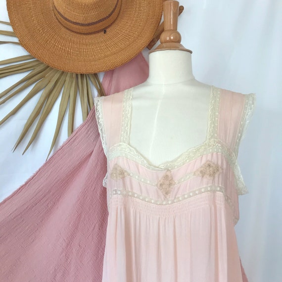 Vintage Silk Slip Dress Gem