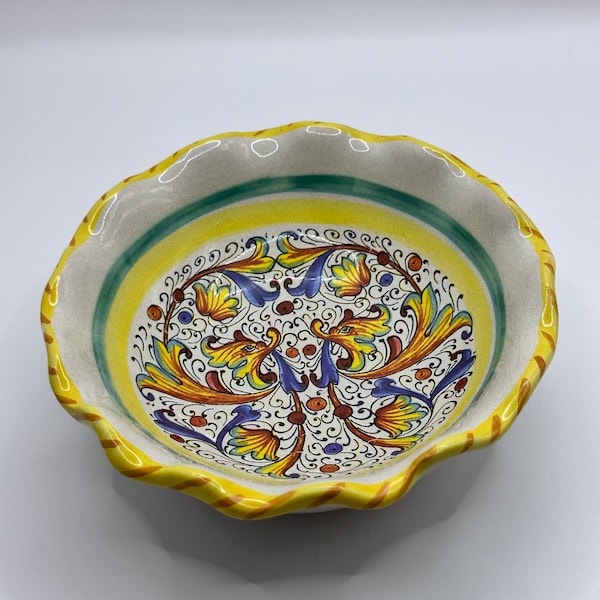 Meridiana Ceramiche Hand-Painted Small Trinket Bowl