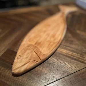 Lamsonsharp 26 inch Wooden Salmon Cutting Board or Charcuterie Board