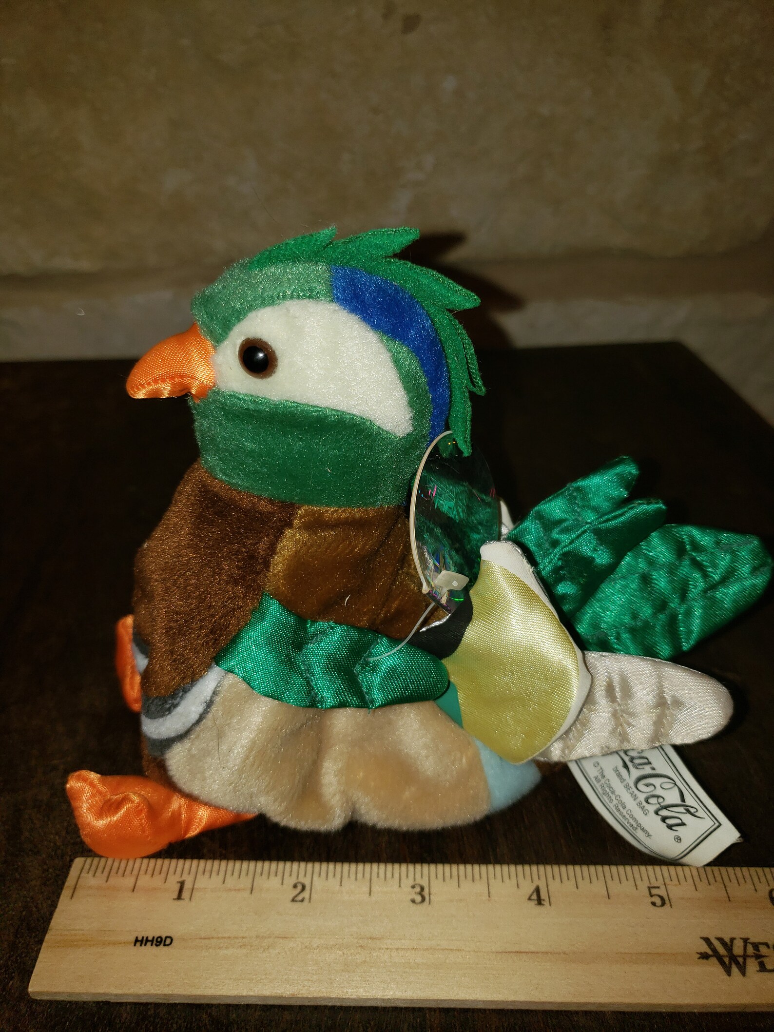 mandarin duck stuffed animal
