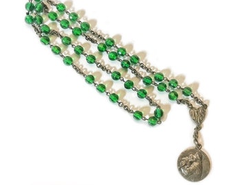 Antique c1900 Saint Anthony of Padua Chaplet