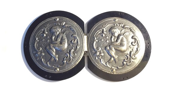 Cupids/ Angels Antique Art Nouveau Celluloid Belt