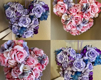 Custom Mouse head flower pomander balls