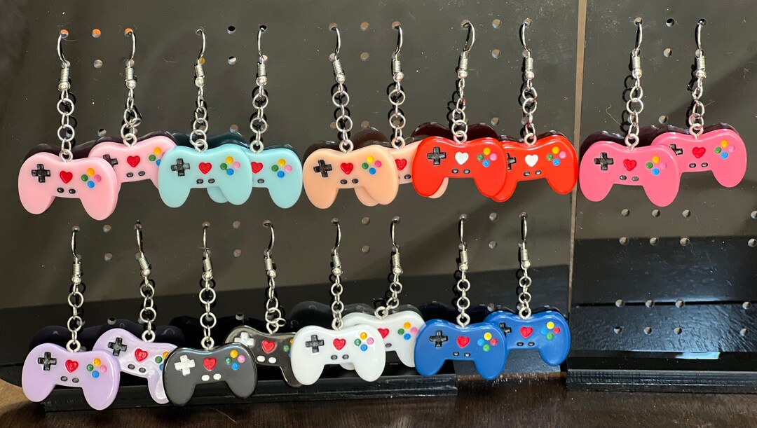 Nerdy Gamer Video Game Controller Earrings - Etsy