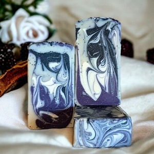 Black Raspberry Vanilla | Handmade | Artisan Soap | All Natural | Cold Processed | Palm Free Soap | Tallow Soap |