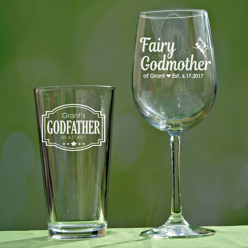 Personalized Godmother Gift Personalized Godparent Gifts Etsy