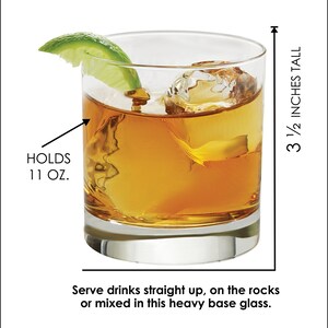 Personalized Whiskey Glass, Rocks Glass, Whiskey Glass, Double Old ...