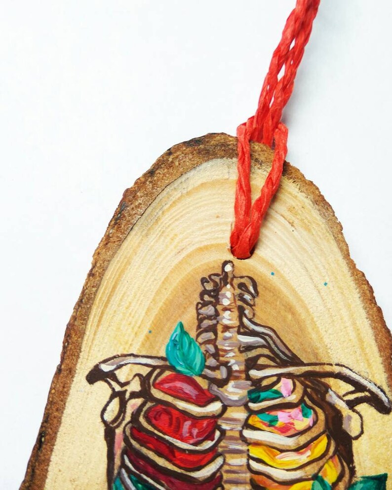 Ribs Ornaments Halloween Stocking Fillers Halloween Decoration Flowers Skull Ornament Skull Ribs Stockings Punk rock ornament