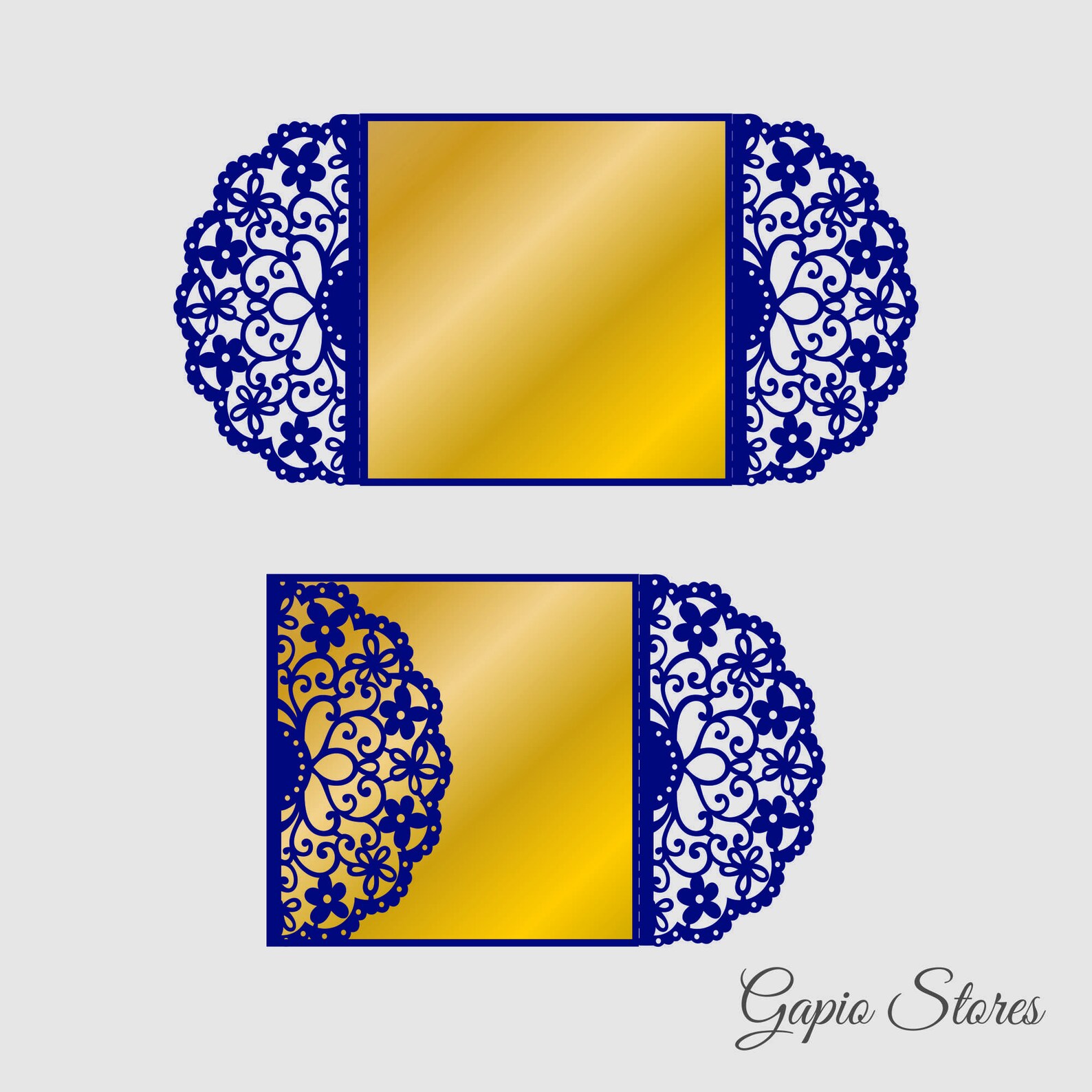 Svg File for Laser Cutting Invitation, Template for Laser Cut Wedding