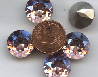 1012 PP24 O *** 50 strass Swarovski fond conique 3,1mm OLIVINE G