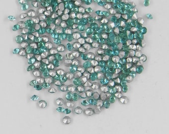 451109 *** 60 STRASS ANCIENS FOND CONIQUE TOPAZ 1,6mm