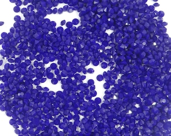 FLASH SALE No. 13 * 1440 Swarovski rhinestones - réf. 1100 PP23 (2,95mm) round chaton conical base navy blue *Full pack genuine Swarovski