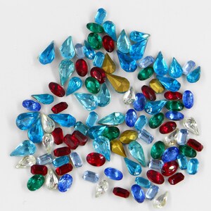 上品な 207 26 SMOKED 2,6 Back Point Rhinestones Vintage 60 *** キャラクター