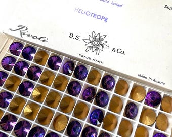 1122 SS47 HE * 10 Swarovski crystal stones rivoli 1222 SS47 (10,7mm) crystal HELIOTROPE