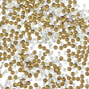 1100 pp4 C * 100/720/1440 Swarovski rhinestones point back, chatons, pp4 (1,15mm) CRYSTAL clear
