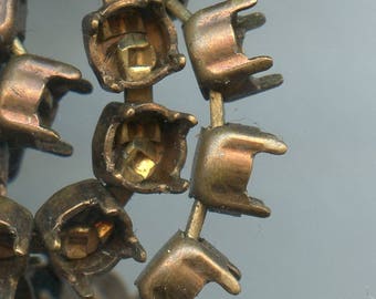 801001 *** 50cm setting chain raw brass approximate dimension pp21 (2,75mm)