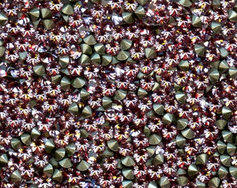 1028 PP16 lr ***  90 Swarovski rhinestones point back, chatons, PP16 (2,25mm) light rose f