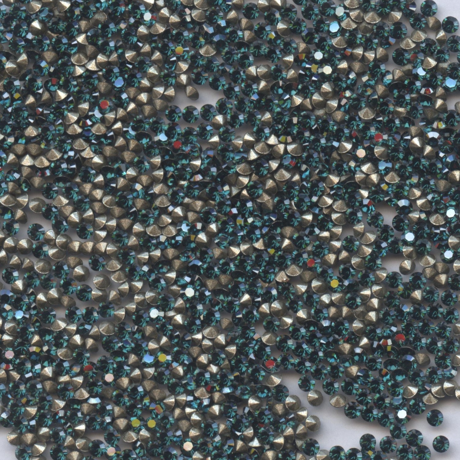 no13 スワロフスキー　PP9 PP6 1028 PP9 ZY *** 100 Swarovski Rhinestones Point Back