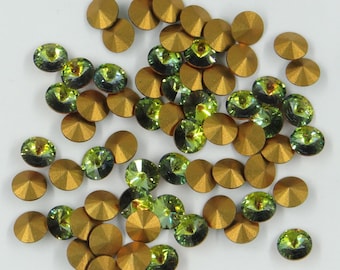 1122 SS34 SAH * 20 Swarovski crystal stones rivoli 1222 SS34 (7,2mm) crystal SAHARA