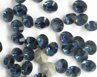 1028 SS34 M ***12 Strass Swarovski fond conique 7,2mm MONTANA