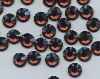 2028 SS34 PAY hf *** 20 Swarovski flat back SS34 hotfix (7,2mm) padparadscha satin