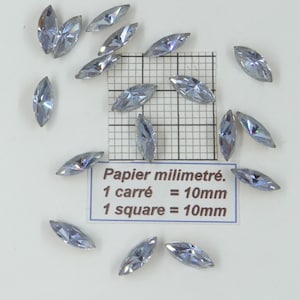 4200 15X7 AL*  12/24/48 Swarovski rhinestones navette point back item 4200 15x7mm TURQUOISE