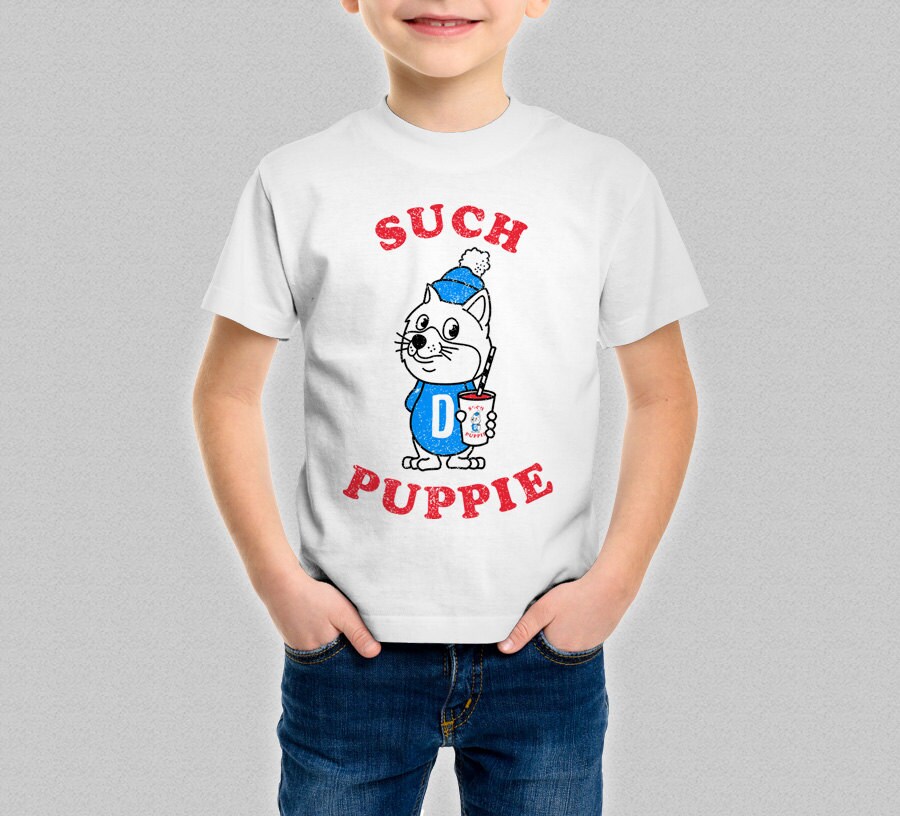 Doge Kids T-Shirt Funny Meme Such Puppie Shirt Puppy Slush ...