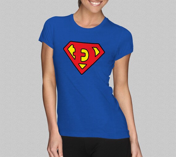 superman t shirt womens