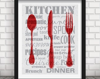 Featured image of post Red Kitchen Decor Accessories : It's often the little things that will add up to a great look for your.