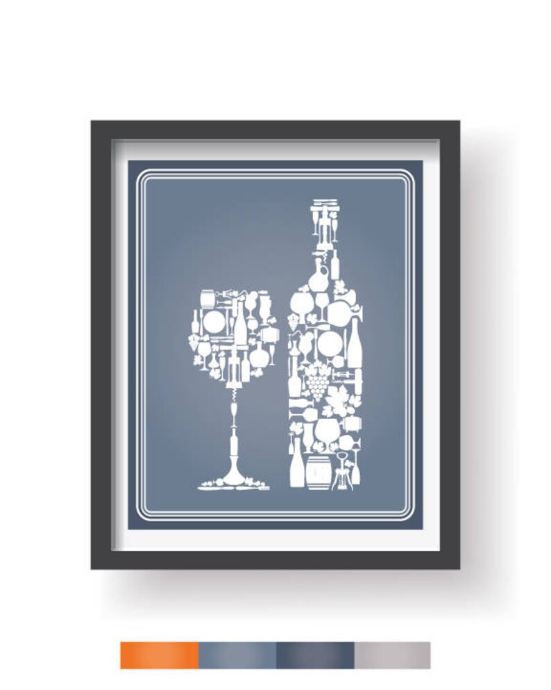 Dining room wall art Kitchen decor Kitchen wall decor Dinining room decor Modern Kitchen wall art Kitchen prints set
