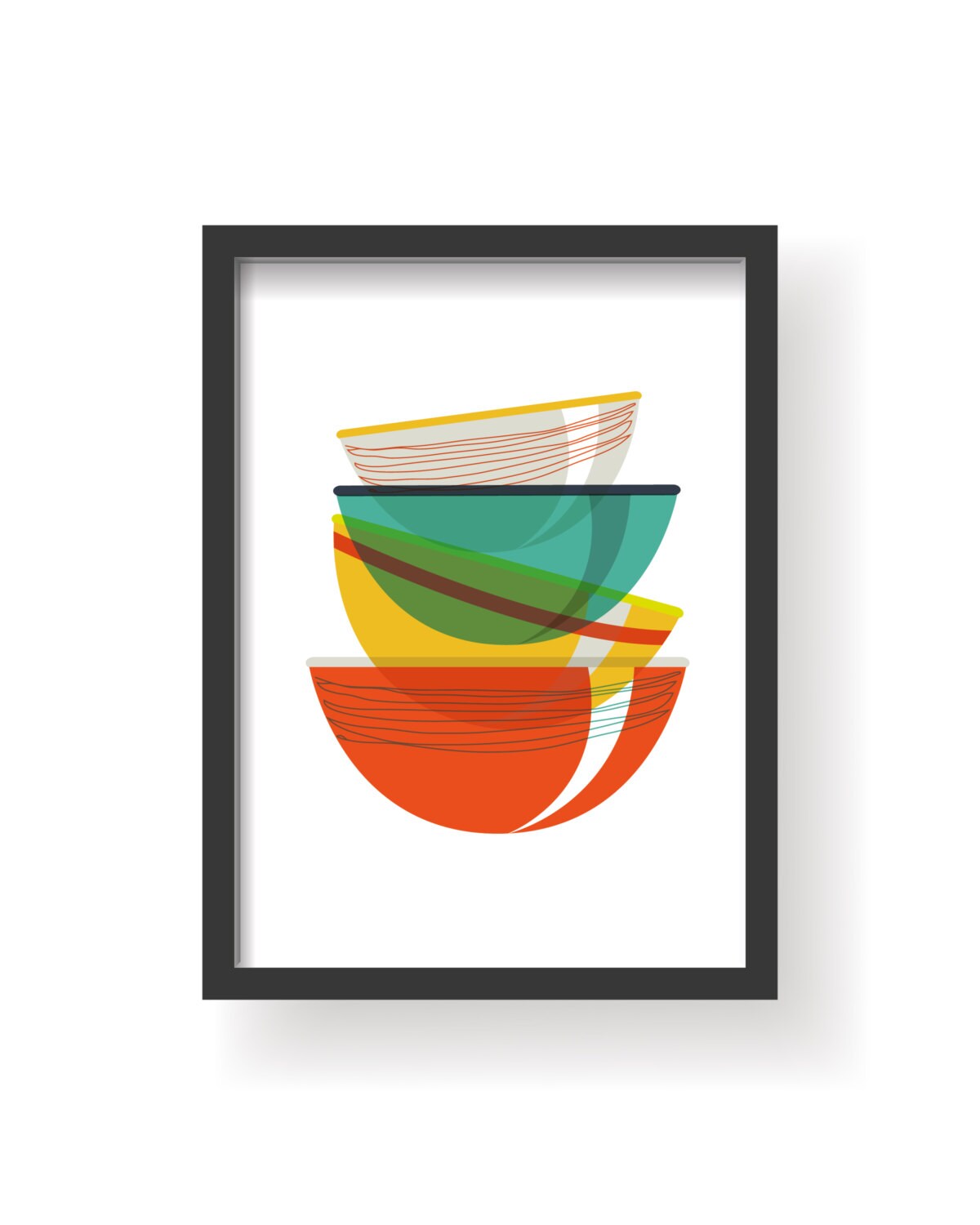 Colorful Dining Room Wall Art Colors Kitchen Wall Art Etsy