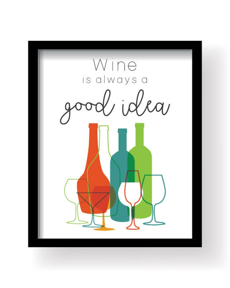 Modern Colorful Kitchen Prints Set Kitchen Decor Kitchen Etsy