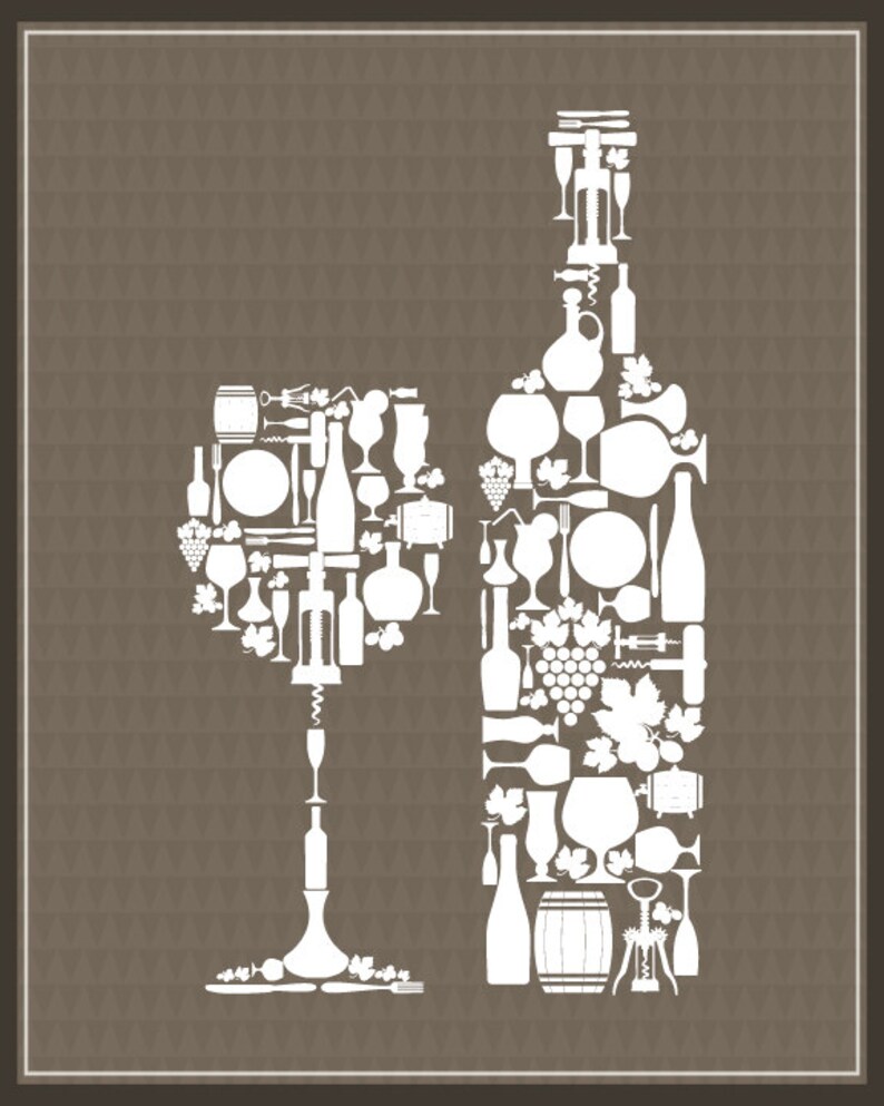 Brown Kitchen Decor Kitchen Wall Art Kitchen Prints Kitchen Etsy