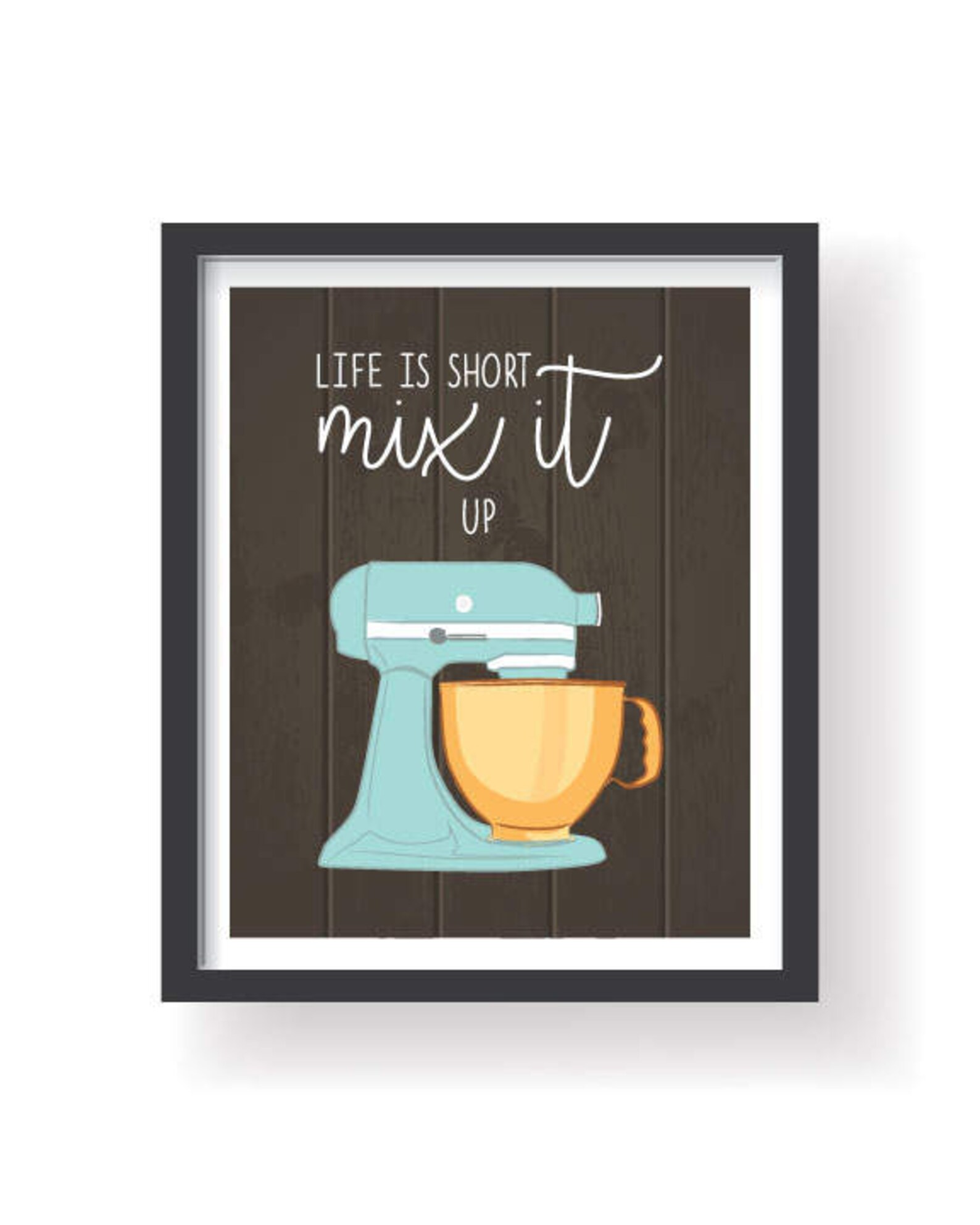 Brown Kitchen Decor Kitchen Wall Art Kitchen Prints Set of Etsy