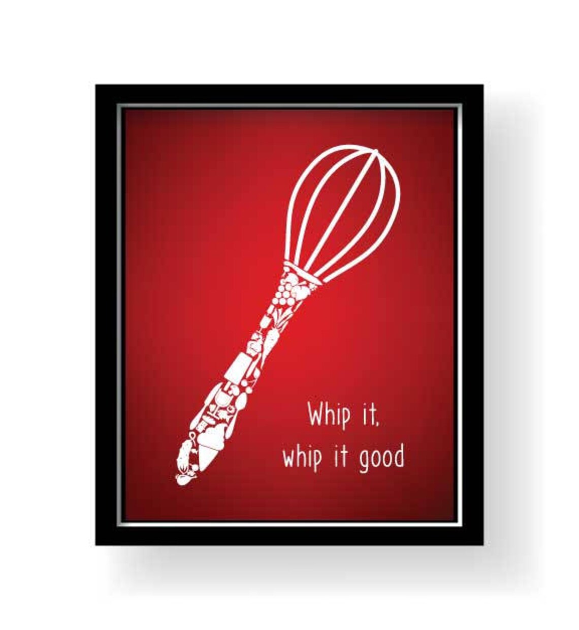 Red Kitchen Wall Art Red Dining Room Art Red Kitchen Decor Etsy