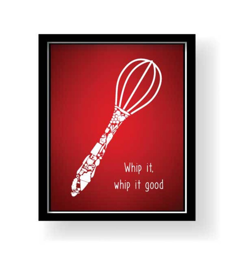 Red Kitchen Wall Art Red Dining Room Art Red Kitchen Decor Etsy