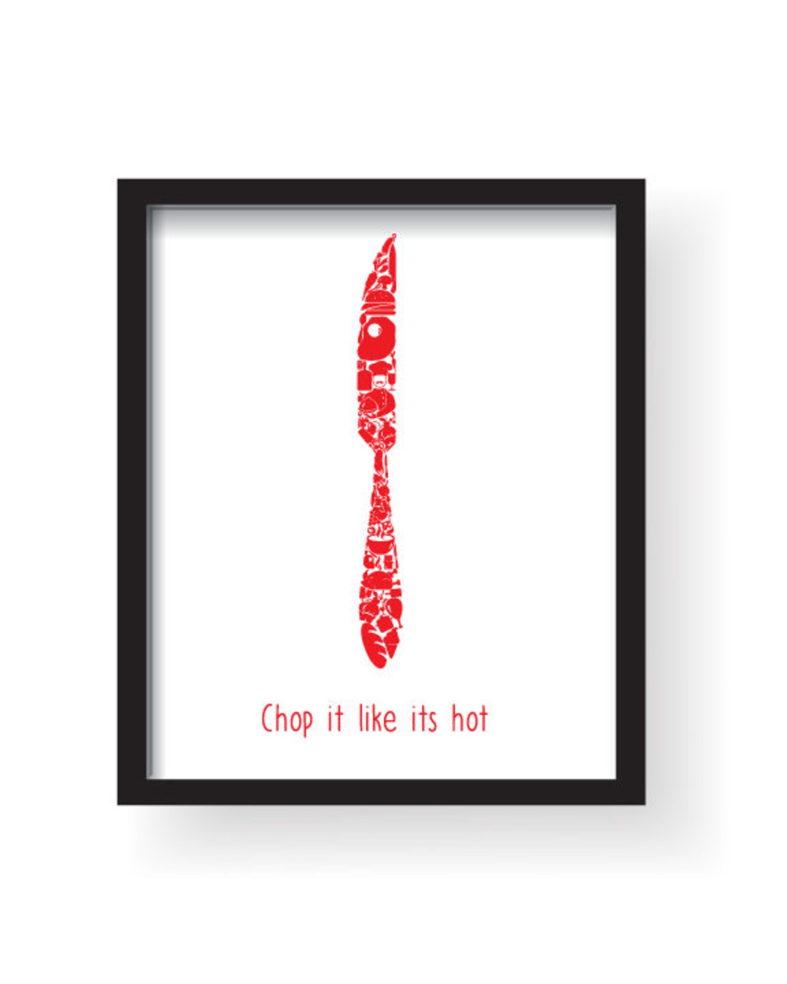 Red Kitchen Wall Art Red Dining Room Art Red Kitchen Decor Etsy