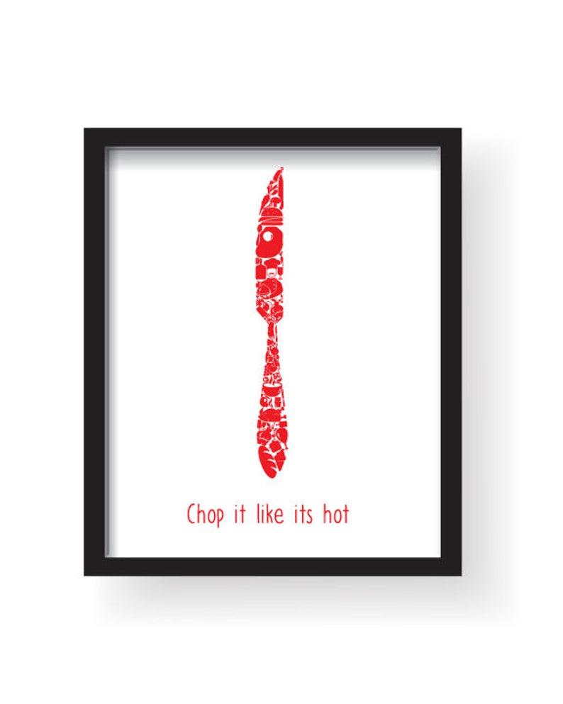 Red Kitchen Wall Art Red Dining Room Art Red Kitchen Decor Etsy