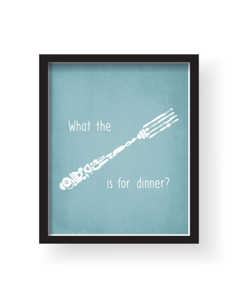 Blue Gray Kitchen Wall Art Blue Kitchen Prints Modern Home Etsy