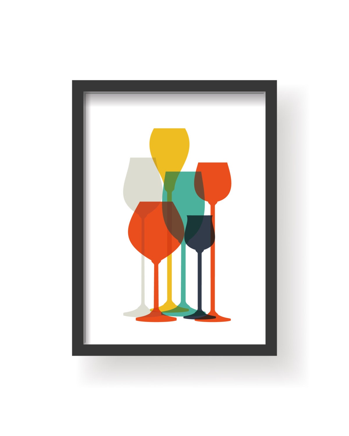 Colorful Dining Room Wall Art Colors Kitchen Wall Art Etsy