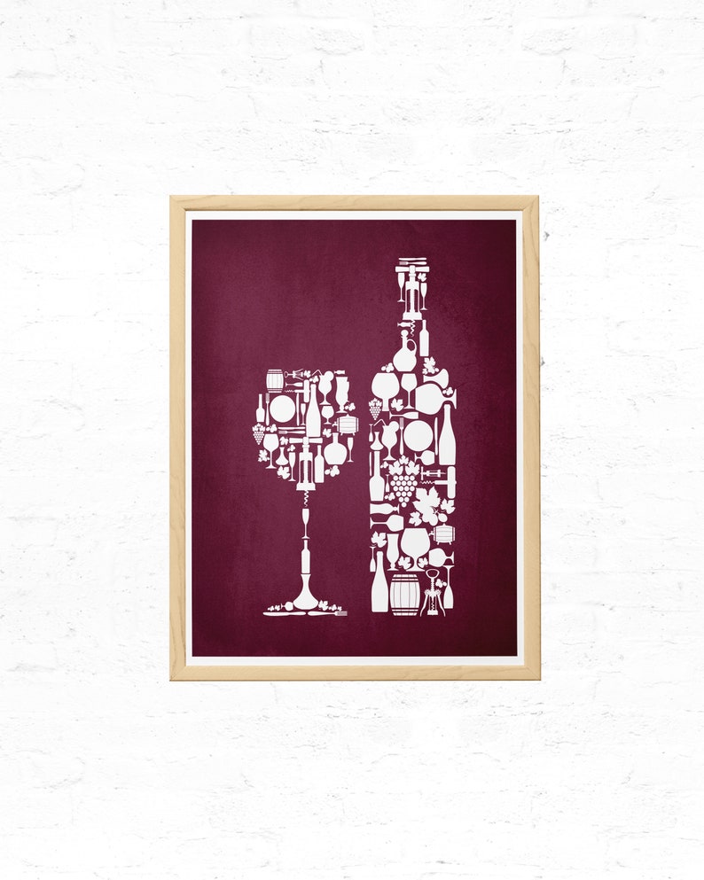 Burgundy Purple Kitchen Wall Decor Burgundy Kitchen Wall