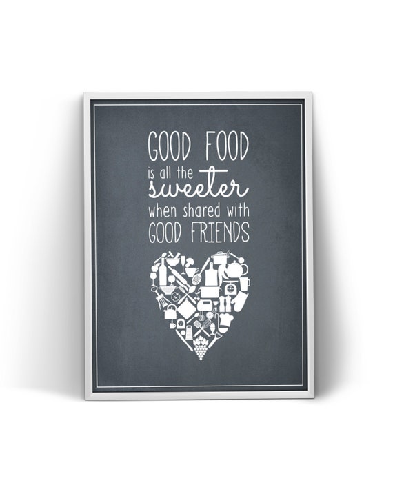 Dark Blue E Print White Kitchen Wall Art Decor Dine Room Modern Home