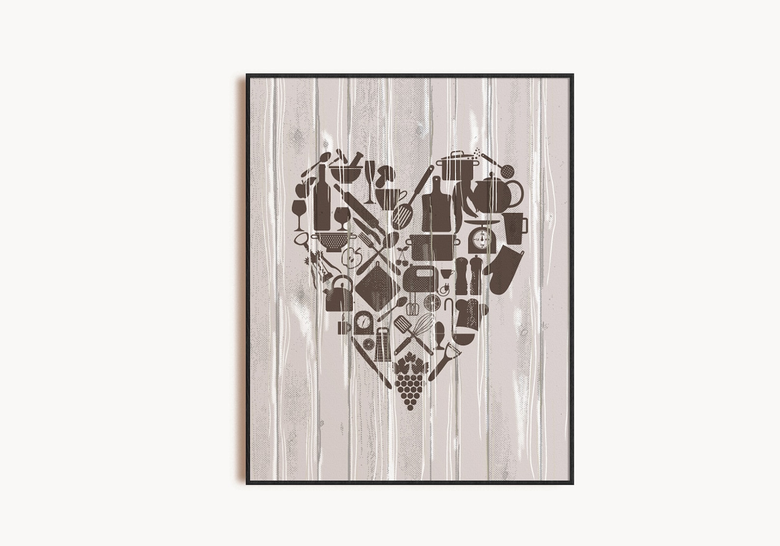 Wall Decor Kitchen Decor Brown Kitchen Wall Art Kitchen - Etsy