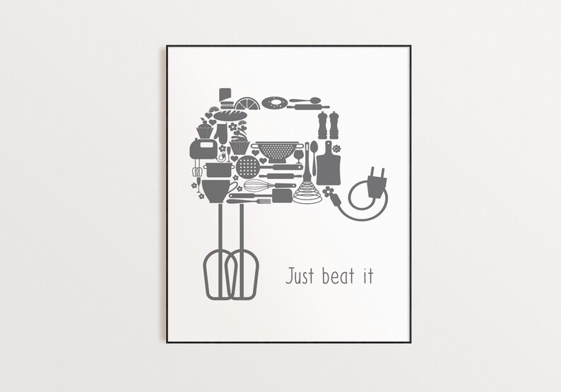 Yellow Kitchen Wall Art Yellow Kitchen Prints Modern Home Etsy