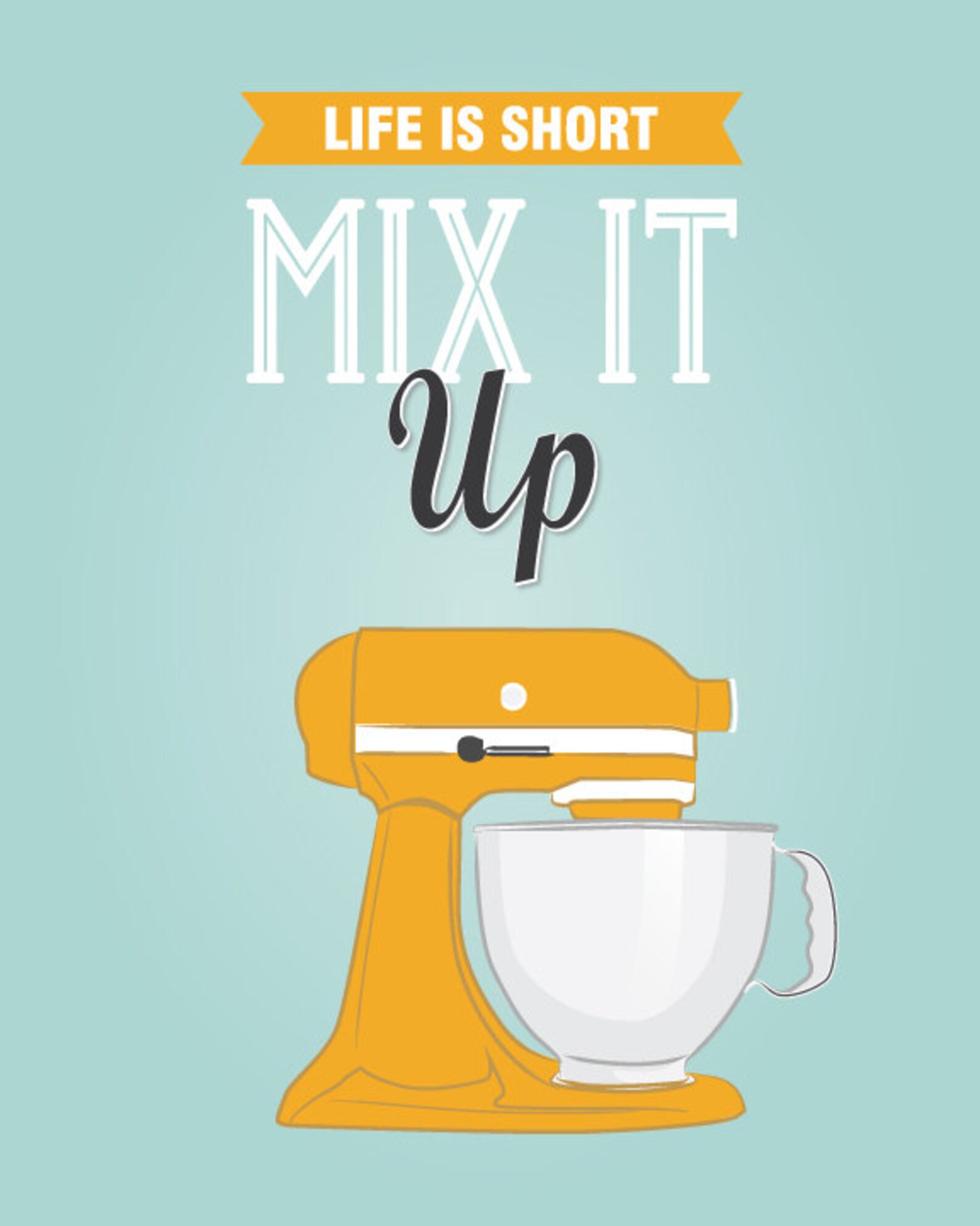 Yellow Kitchen Decor Kitchen Wall Art Kitchen Prints Etsy